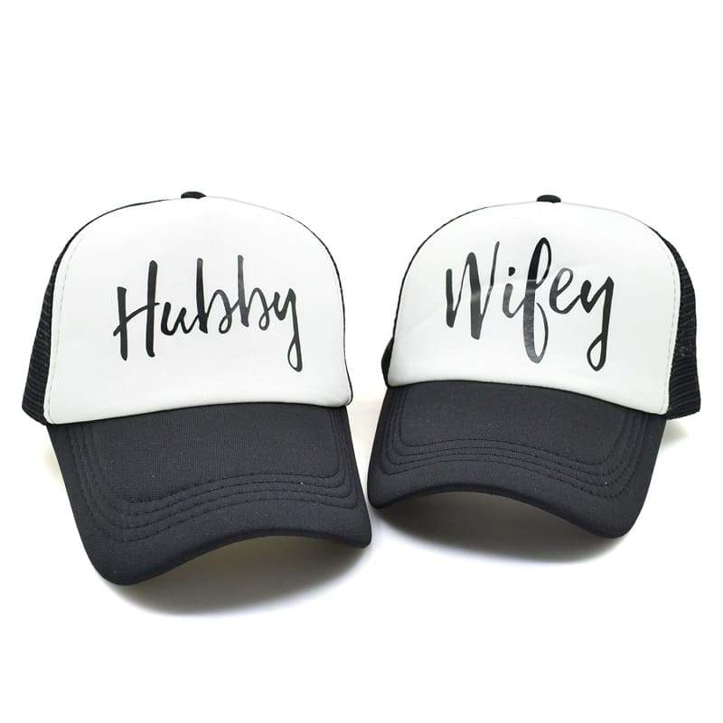 Wifey and hubby couple cap