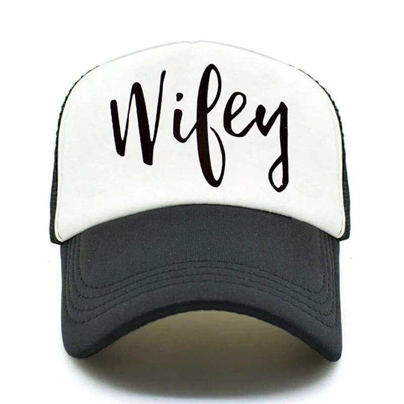 Wifey and hubby couple cap