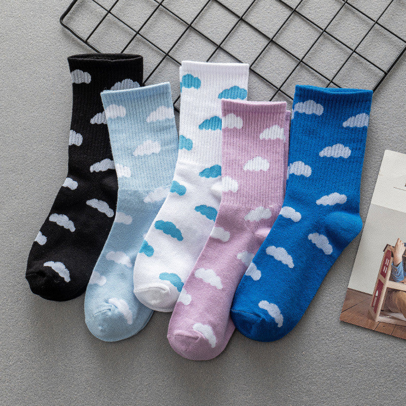 Cloud cute couple socks