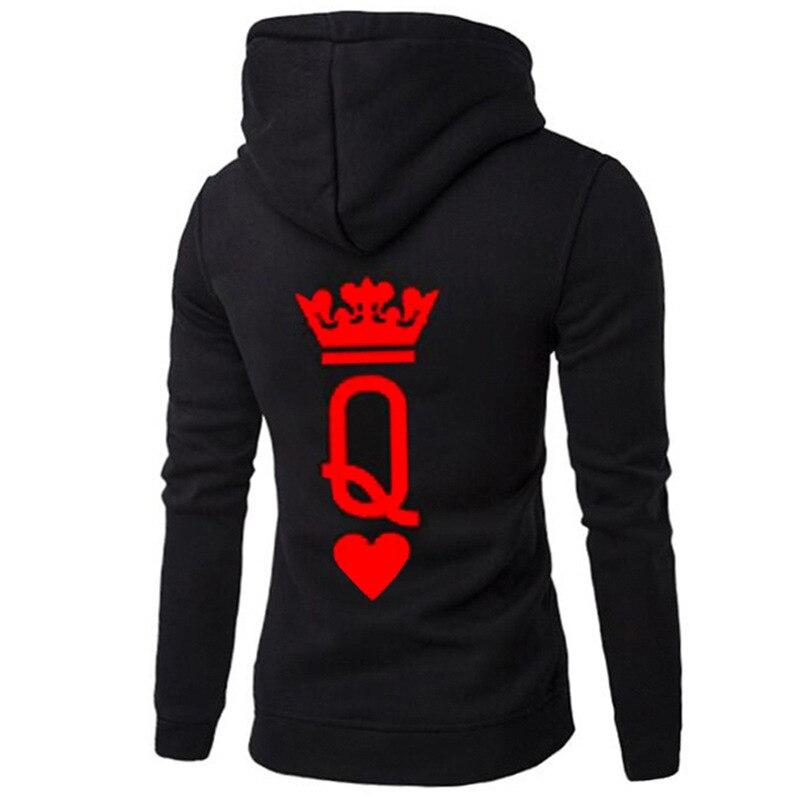 Couple Hoodie King and Queen Symbols - Hoodies