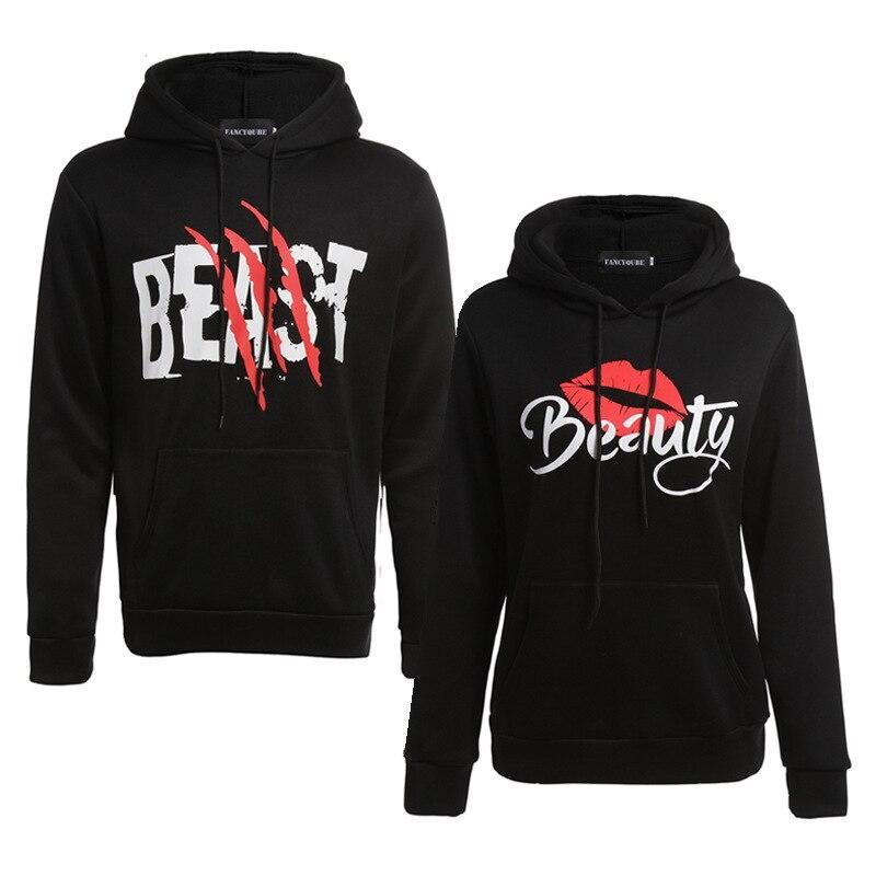 Couple Hoodies Beauty and the Beast - Hoodies