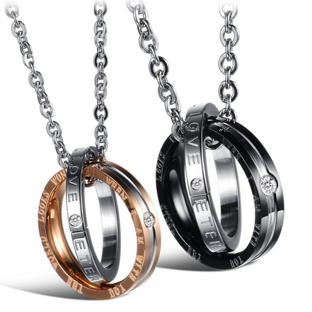 Couple Necklaces Ring lovers - Necklaces