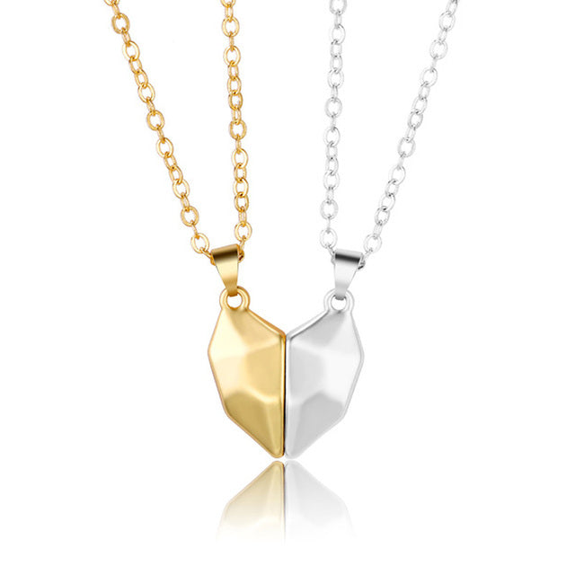 Couple Heart Necklace