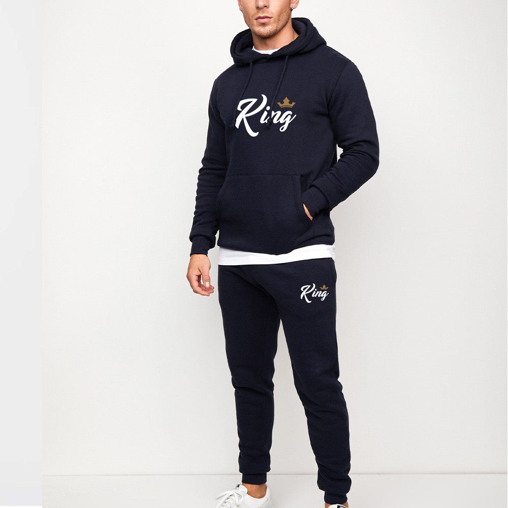 King queen jogger set