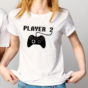 Player 1 Player 2 Matching Couple Shirts