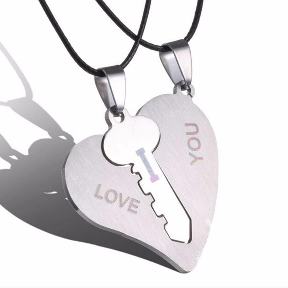 Heart Key Necklace