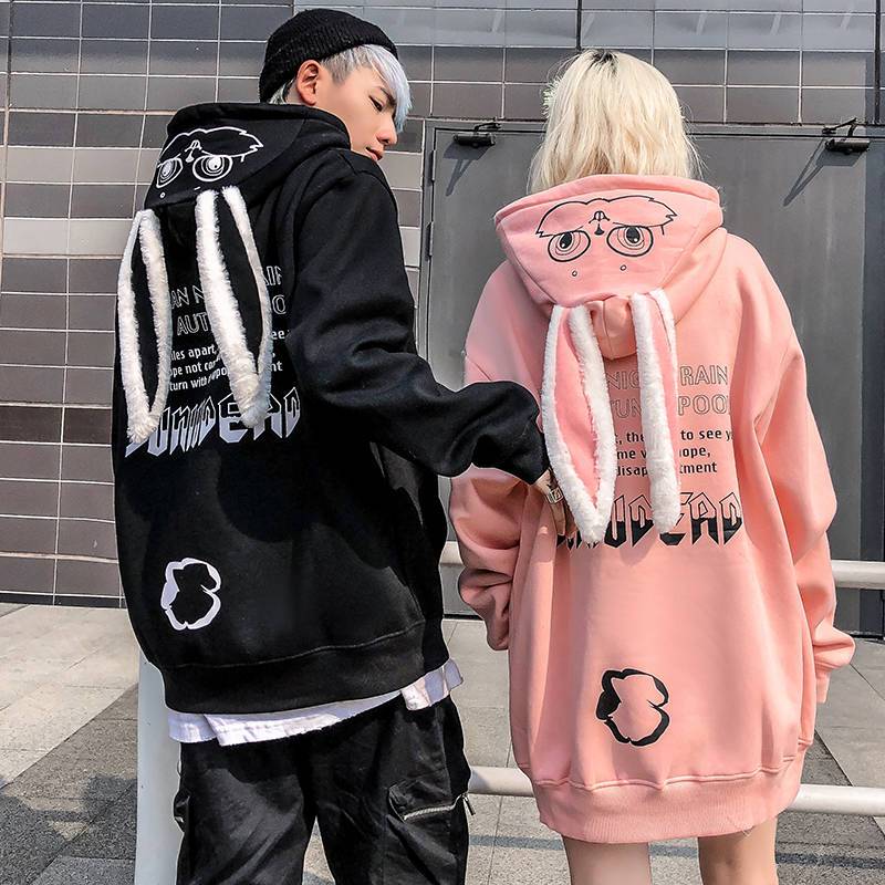 Bunny Couple Hoodies