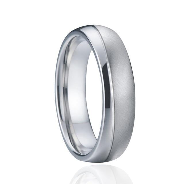 Sterling silver wedding rings