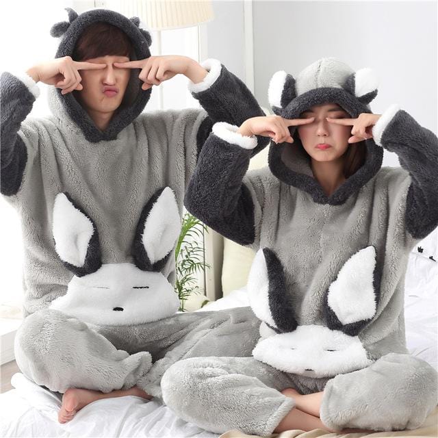 Rabbit onesie for Couple