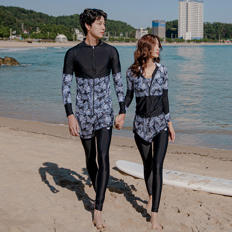 Wetsuit couple