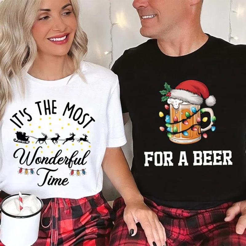 Funny Couples Shirts for Christmas