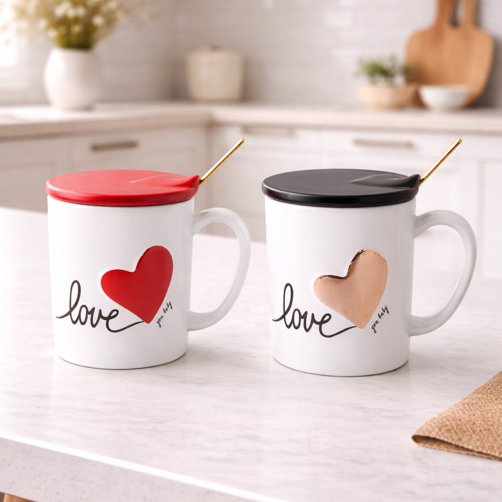 Couple Mugs Love
