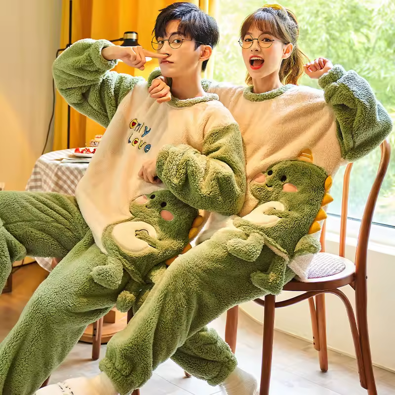Dino onesie pajamas