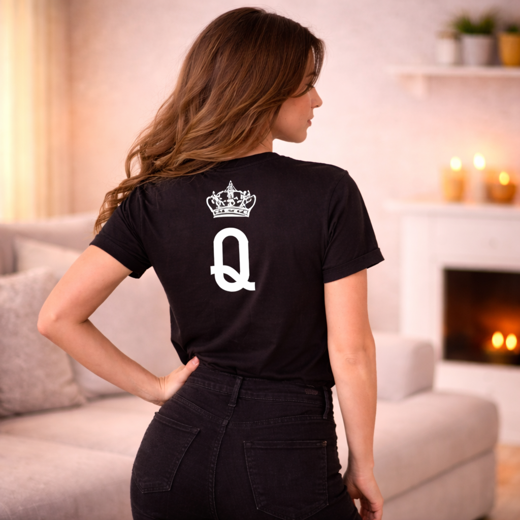 King and queen couple shirts