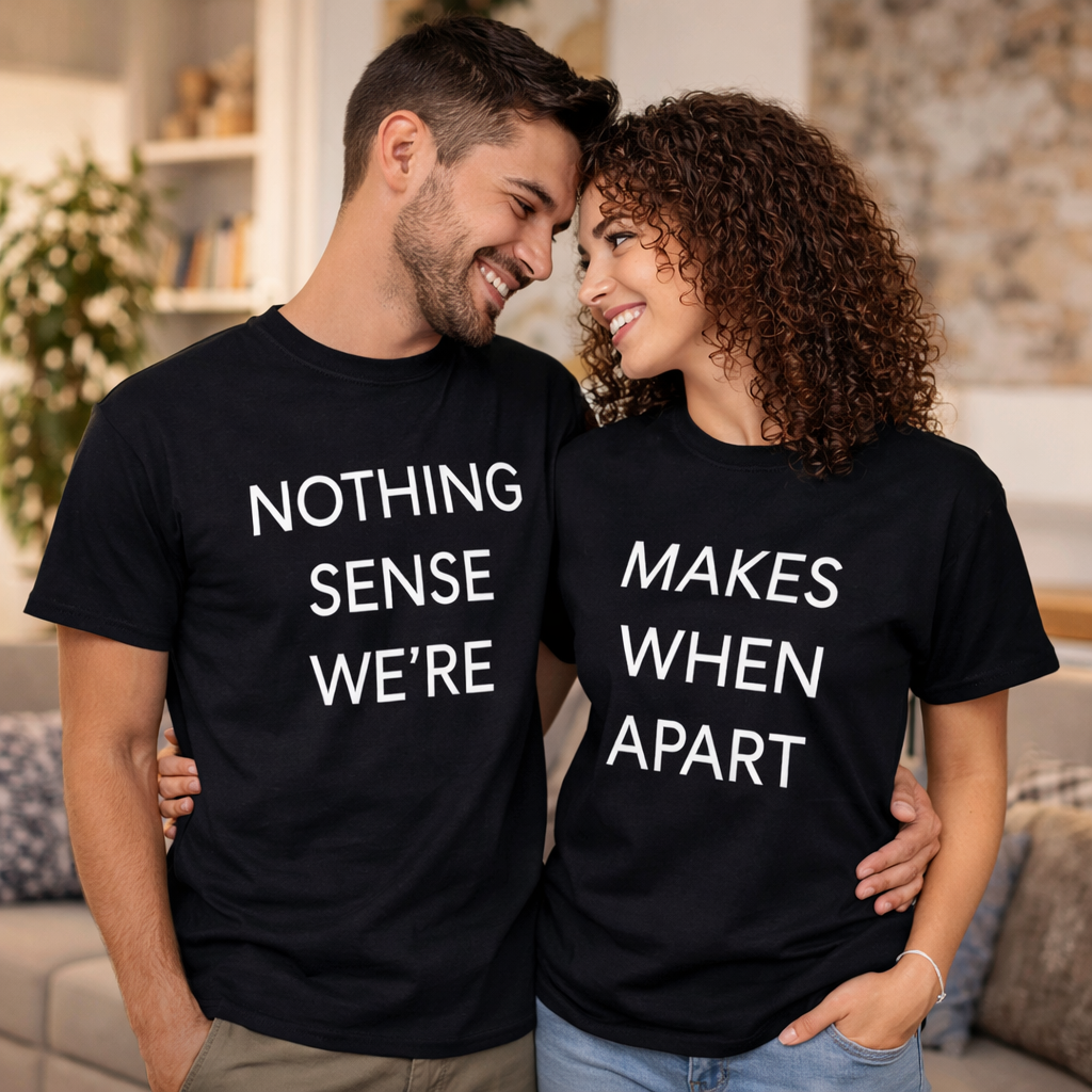 Nothing Makes Sense When We're Apart shirts