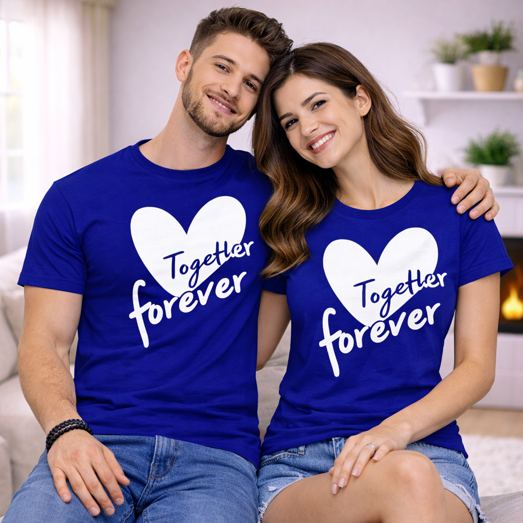 Together forever couple t shirts